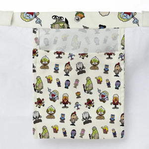 Doctor Who and Mr Men Pattern Large Tote Bag