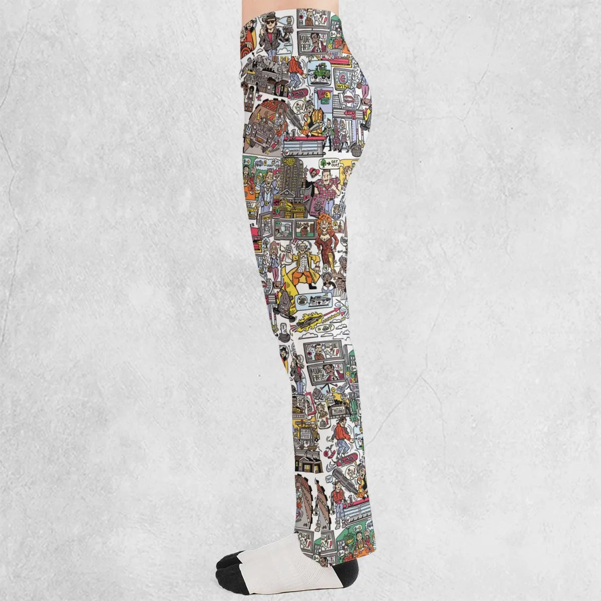 Back To Style Back To The Future Flare Leggings