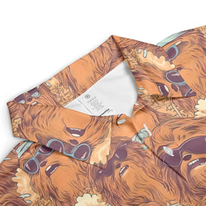 Retro Chewy Summer Vibes AOP Men/Women Polo Shirt