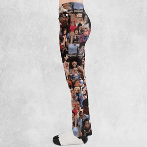 90s Saturday Crew SNL Flare Leggings
