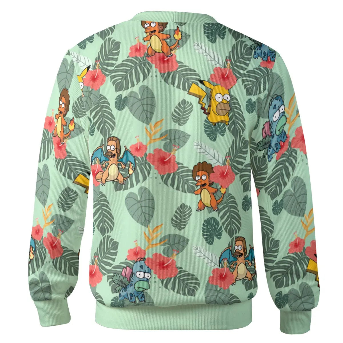 Simpsonmon The Simpsons Pokemon Mashup Cardigan