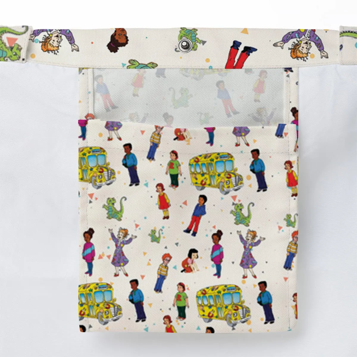 The Magic School Bus Characters Large Tote Bag