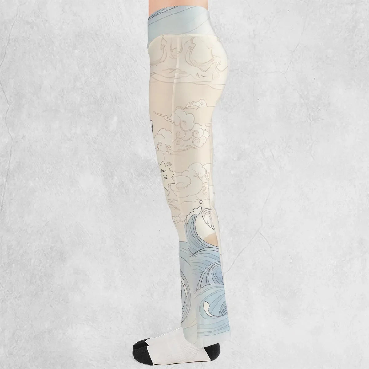 Kyoshi Island Avatar The Last Airbender Flare Leggings
