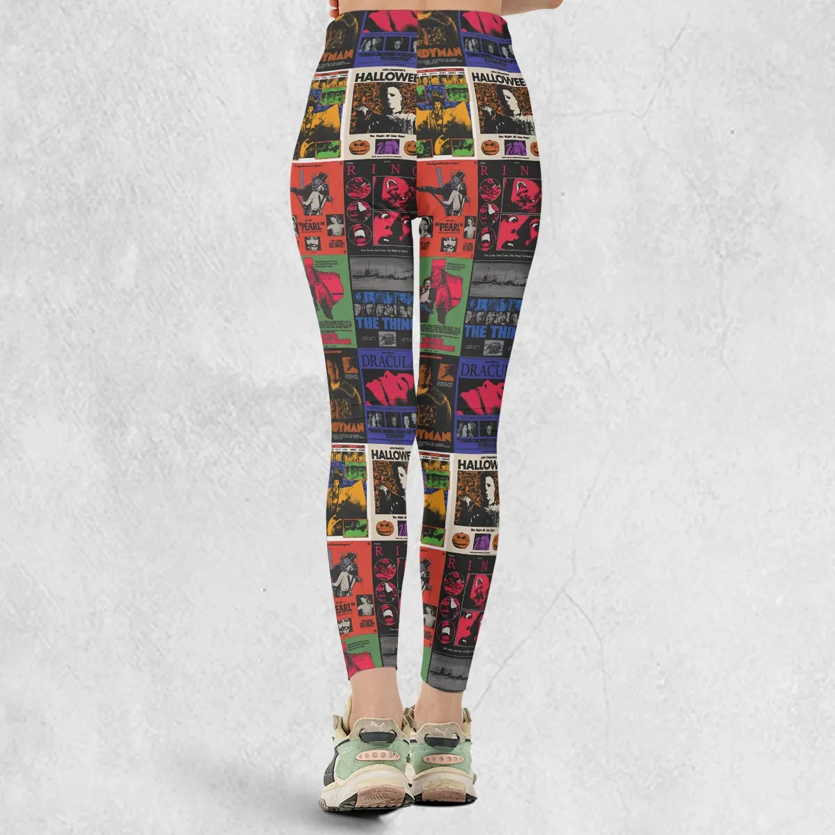 Modern Horror Movies Nope Ghostface Pinhead Pearl Leatherface Halloween Legging