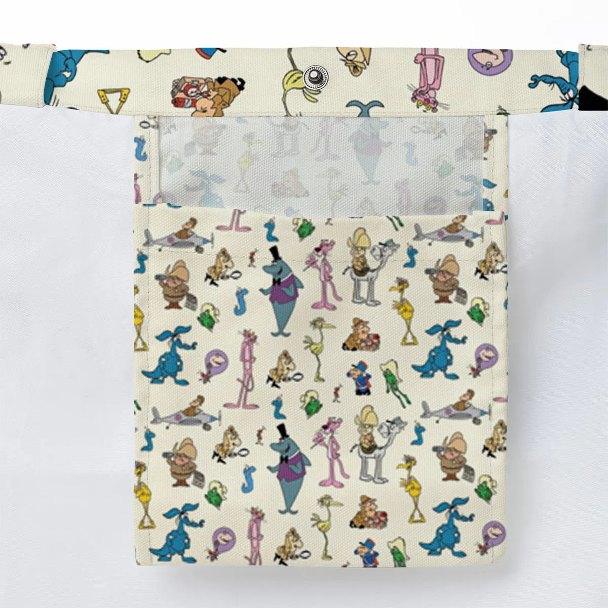 Just happens to be Pink Panther Large Tote Bag