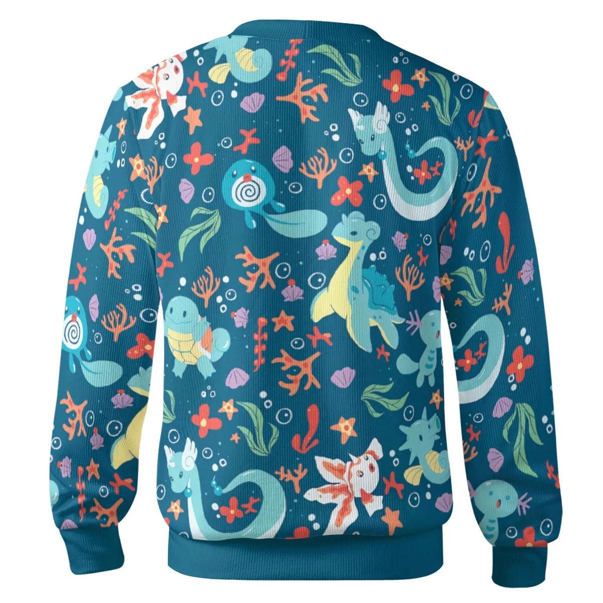 Water Pokemon Pattern Cardigan