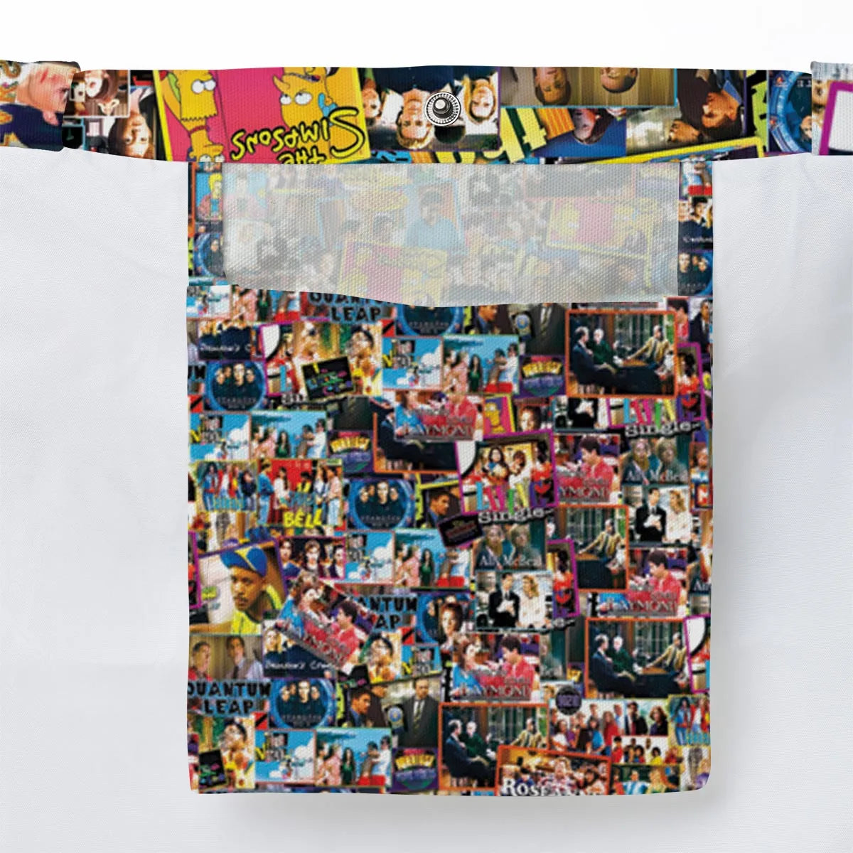 The 90s TV Shows Large Tote Bag