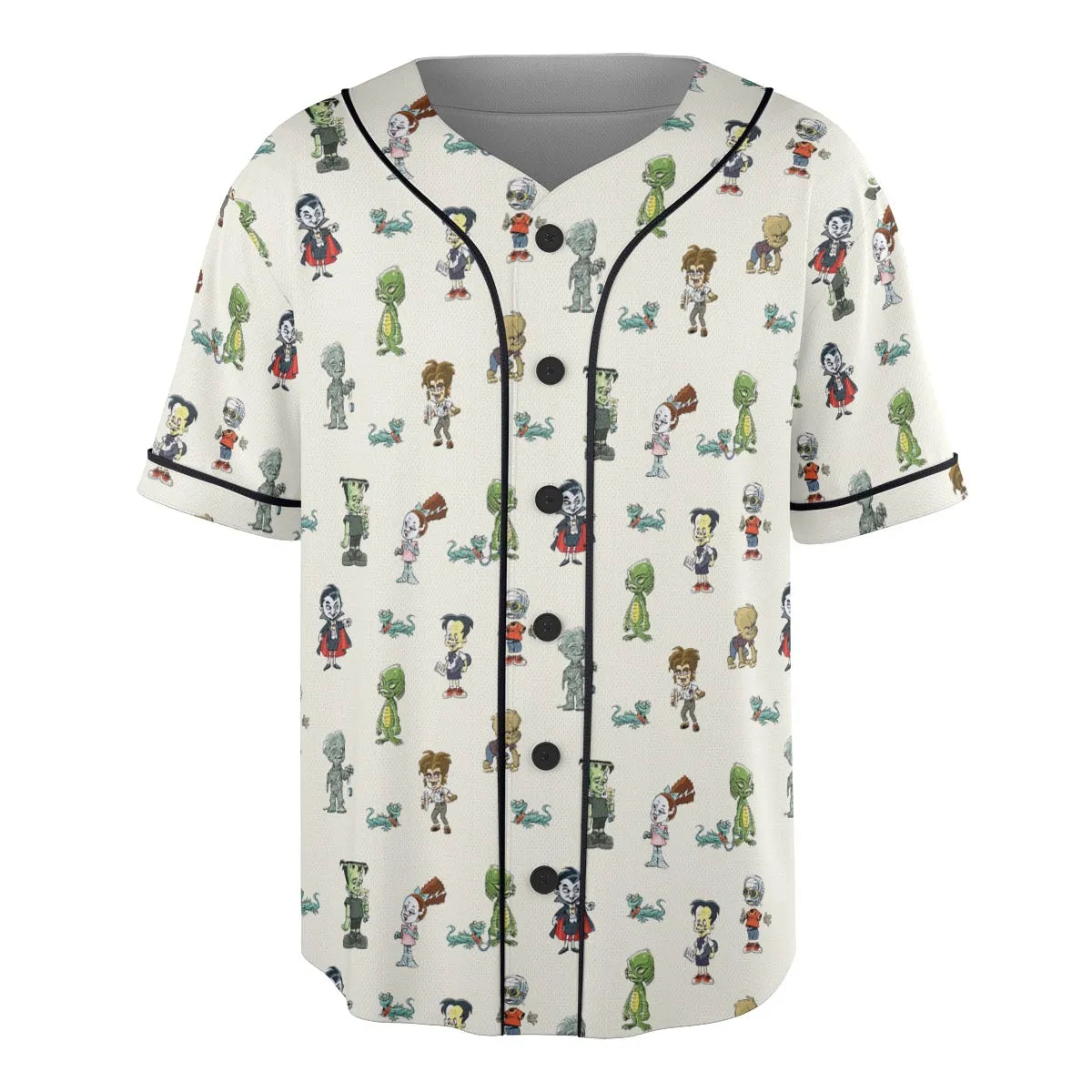 Classic Universal Monster Babies Unisex Baseball Jersey