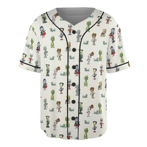 Classic Universal Monster Babies Unisex Baseball Jersey