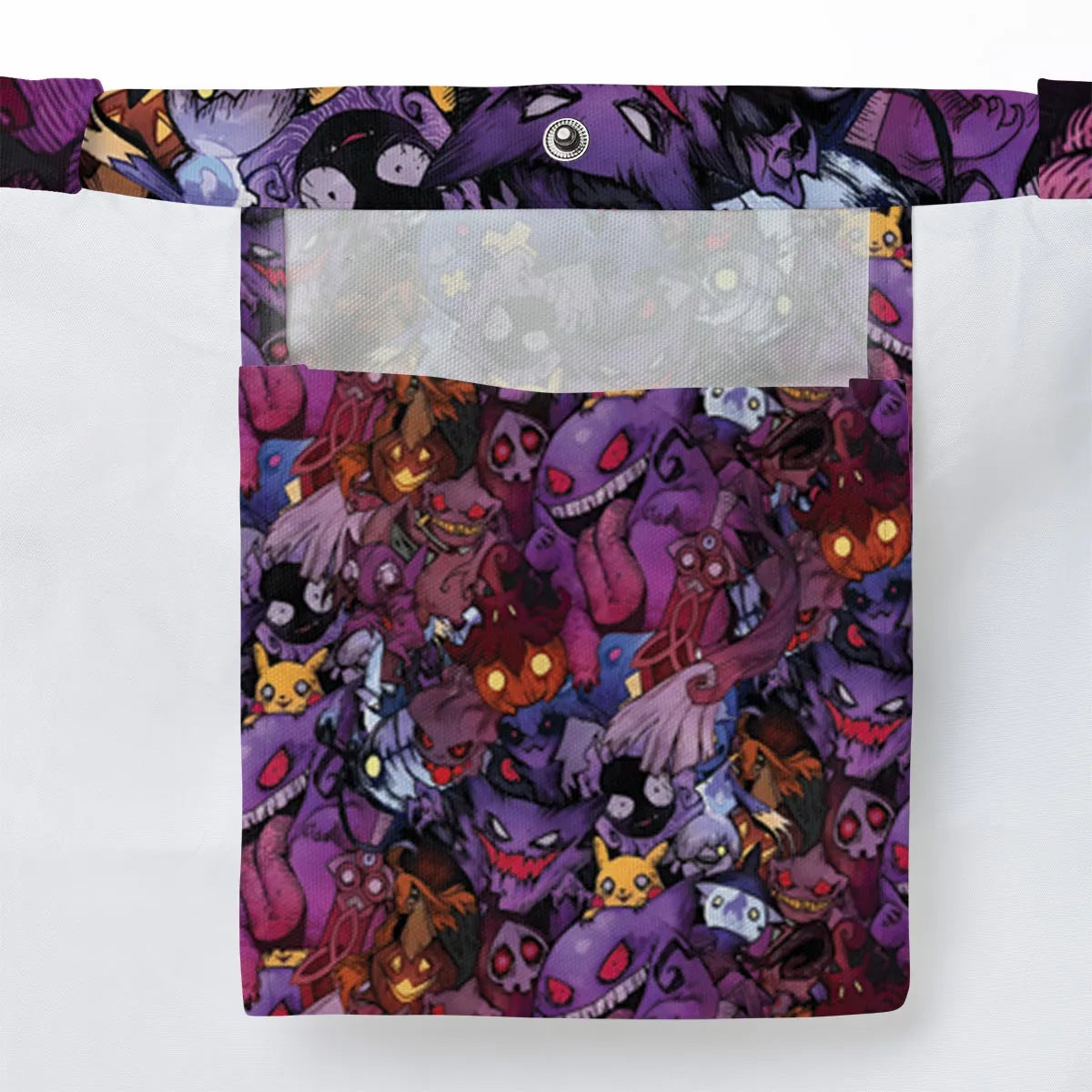 Scaries Poison Pokemon Large Tote Bag