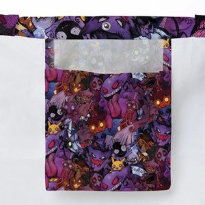Scaries Poison Pokemon Large Tote Bag