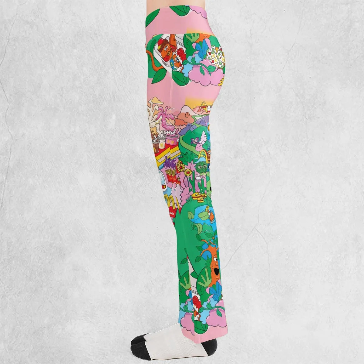 Foodland Mcdonaldland Flare Leggings