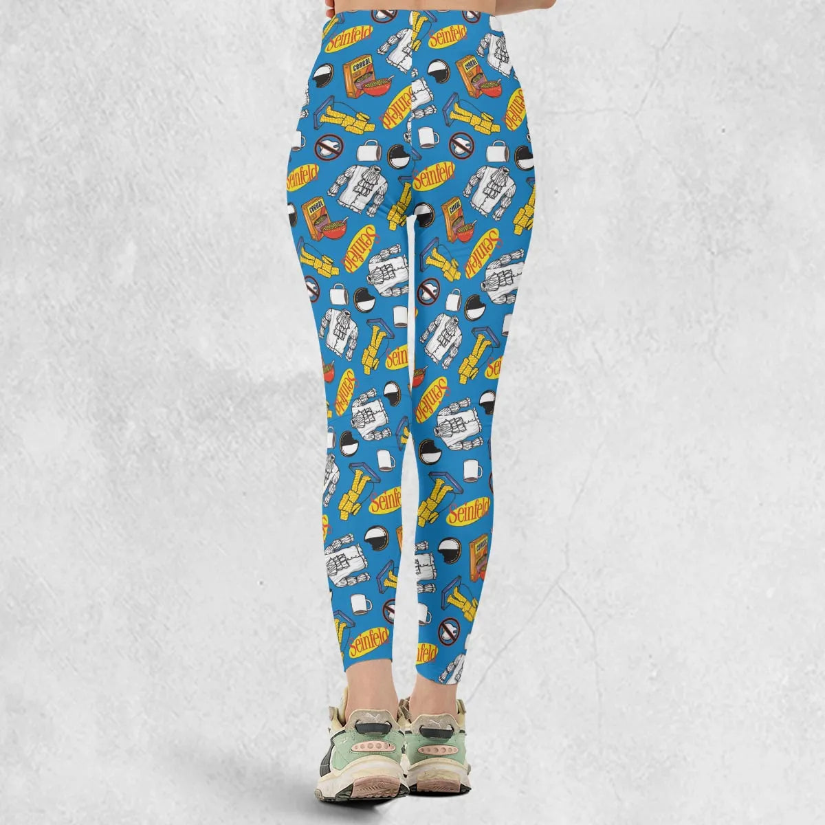Jerry Seinfeld Comedian Pattern Legging