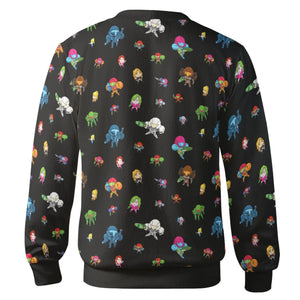 Metroid Pattern Cardigan
