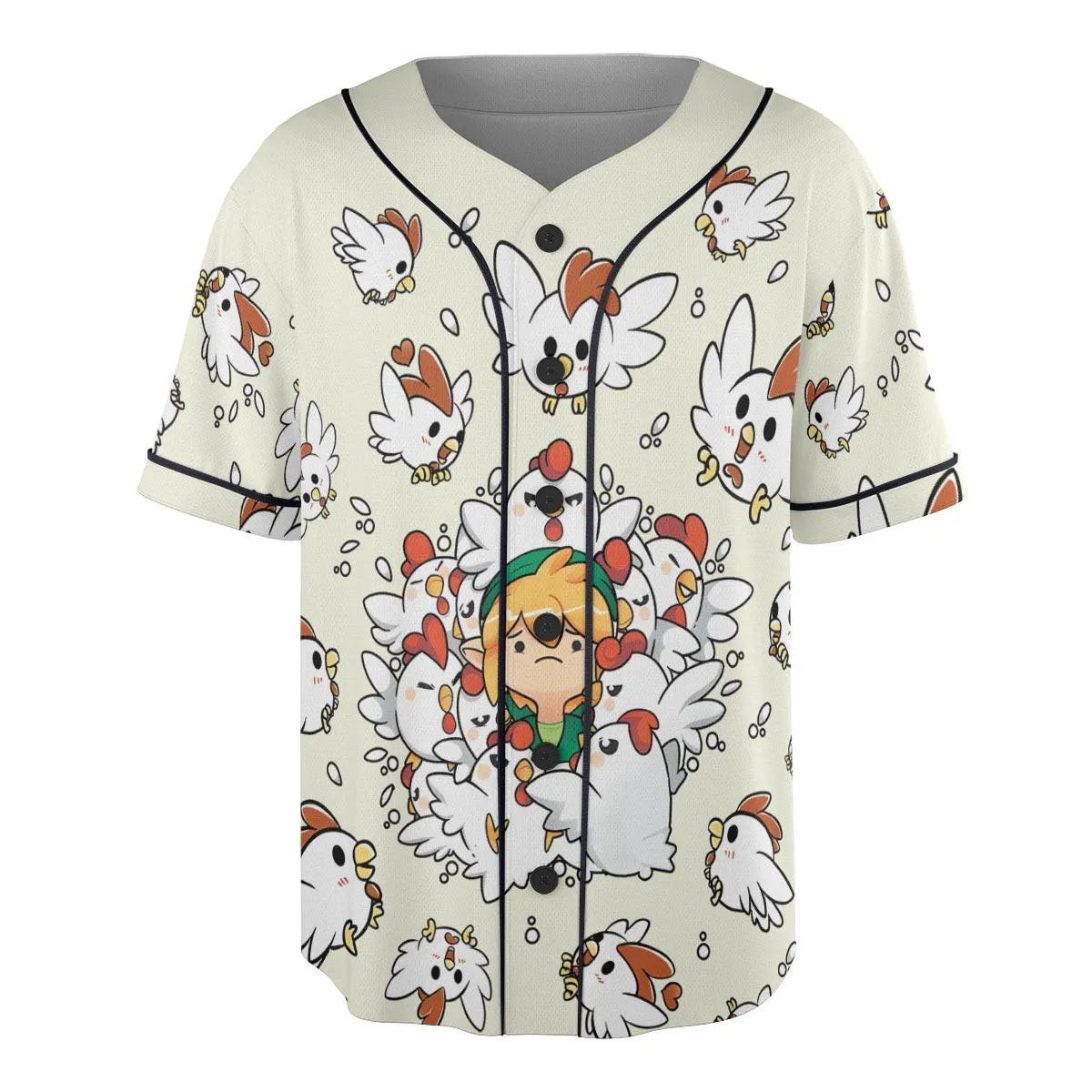 Impossible Situation The Legend of Zelda Unisex Baseball Jersey