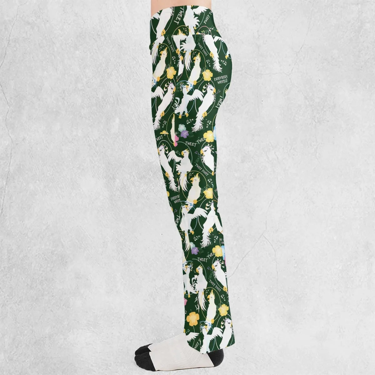 Tiki Room Showgirls Flare Leggings