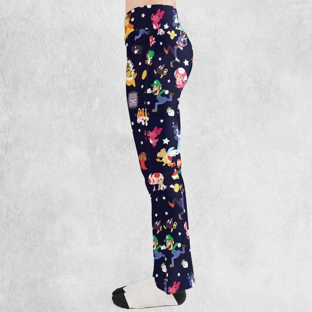 Mushroom Kingdom Super Mario Flare Leggings