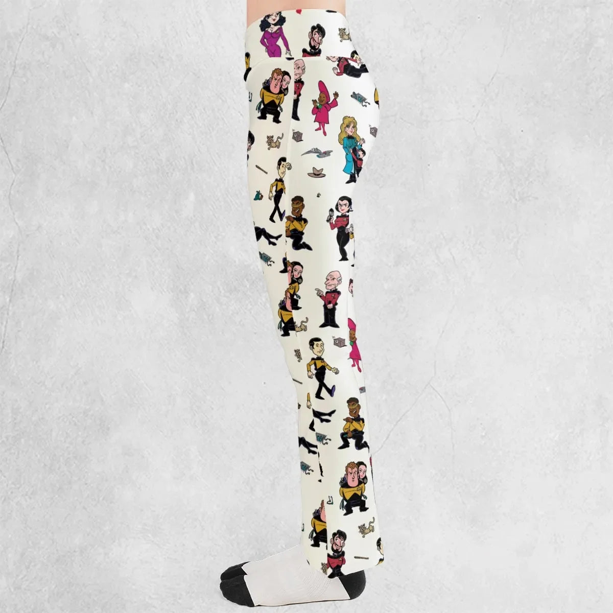 Star Trek TNG Tribute Flare Leggings