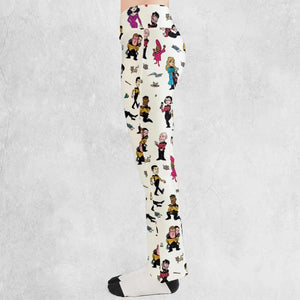 Star Trek TNG Tribute Flare Leggings