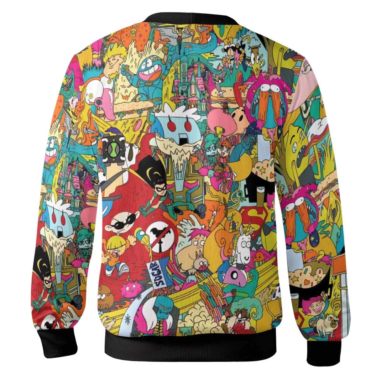 Retro Cartoons Adventure Time Cardigan