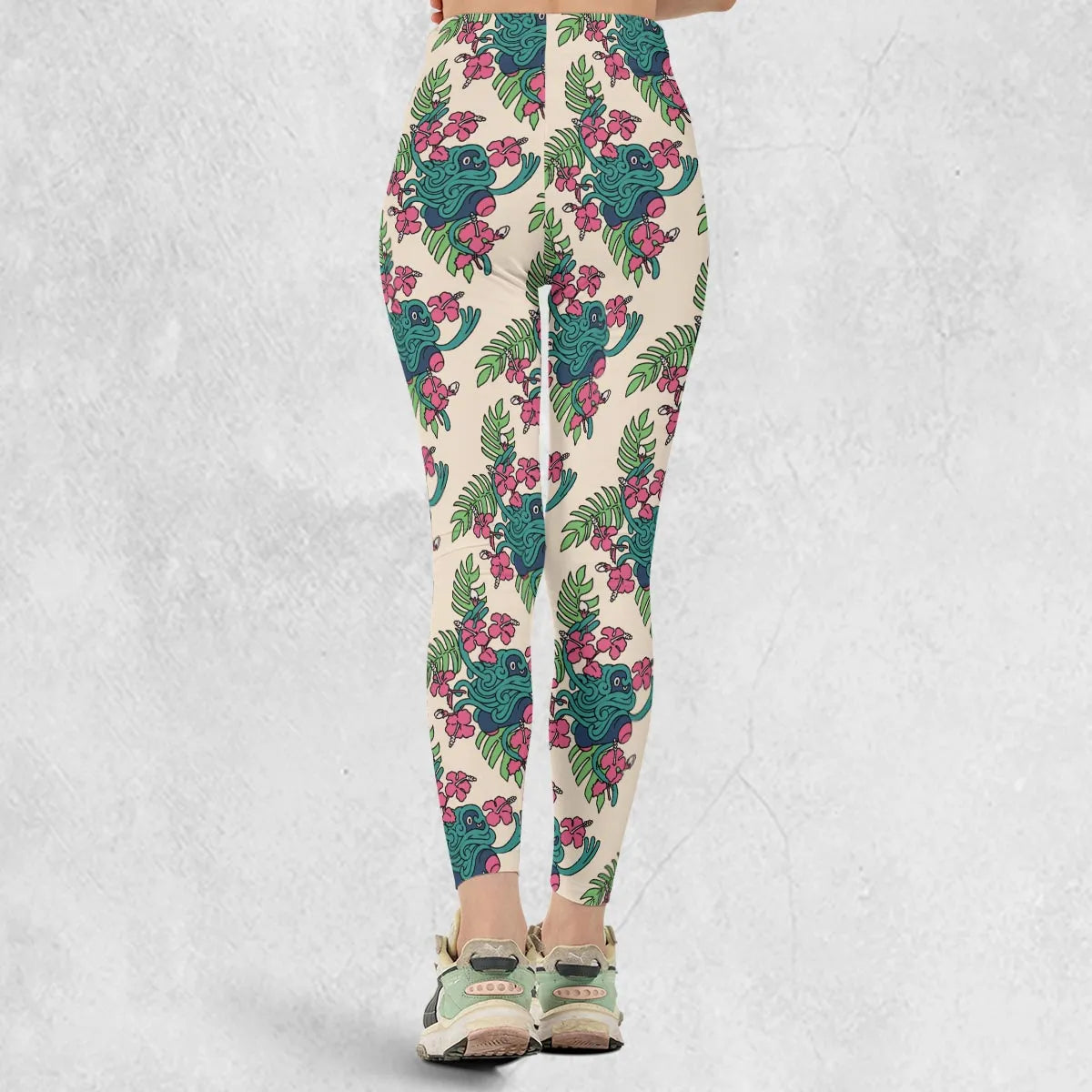 Tropical Tangrowth Pokemon Legging