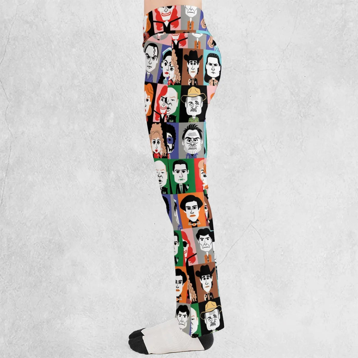 Twin Peaks Characters Flare Leggings