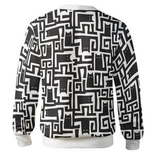 Cat Maze Cardigan