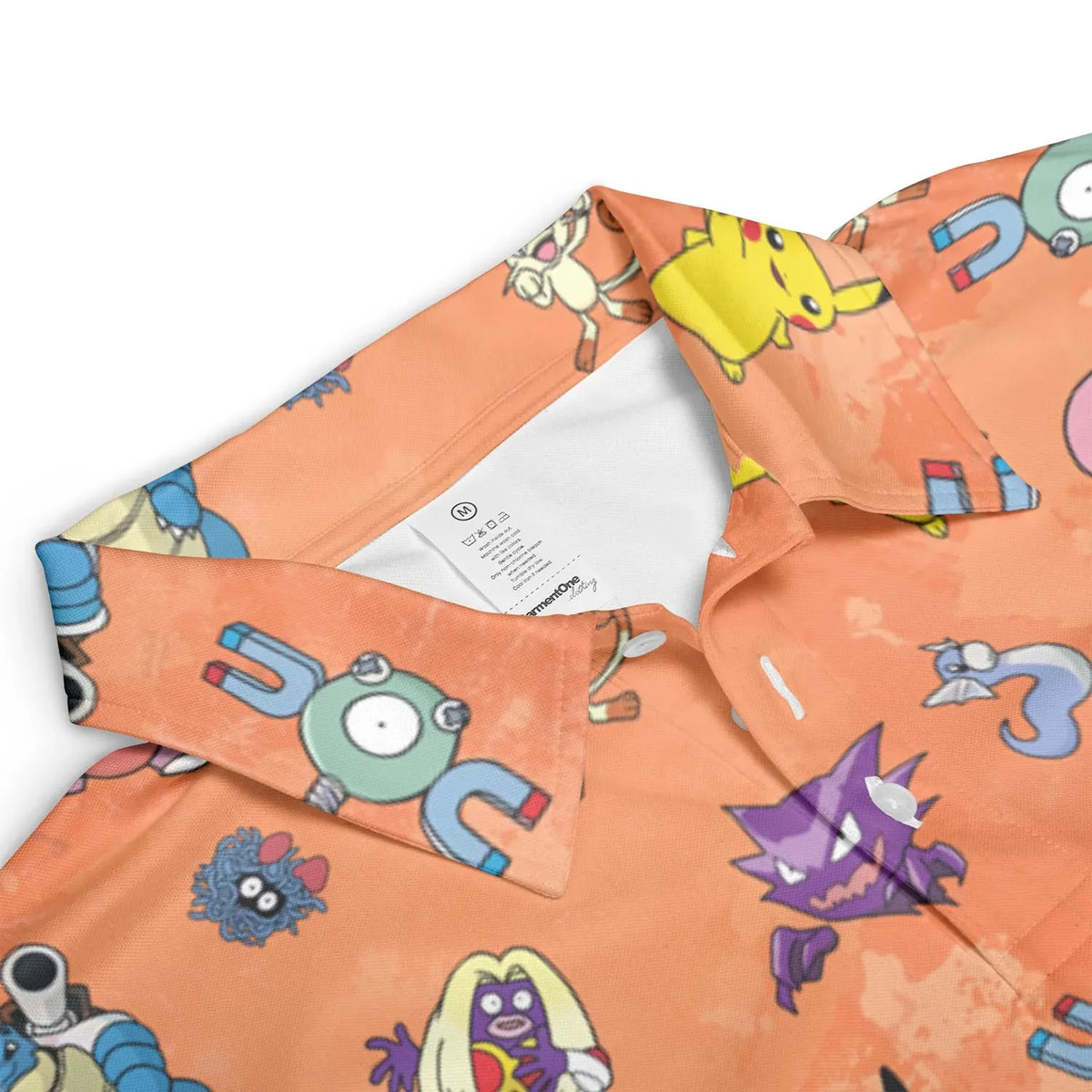Pokemon Character Scatter AOP Men/Women Polo Shirt