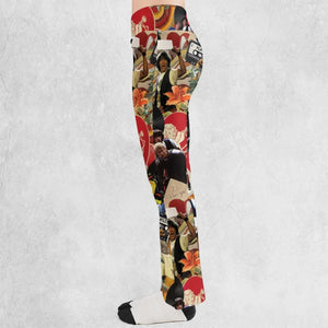 Vintage Collage Bill and Ted Flare Leggings