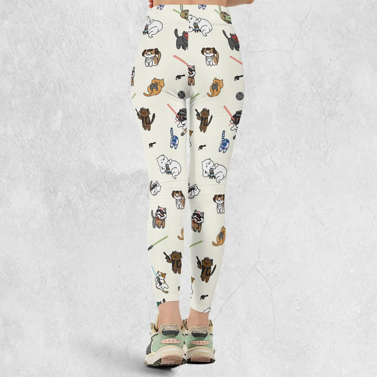Star Wars Characters As Cats Legging