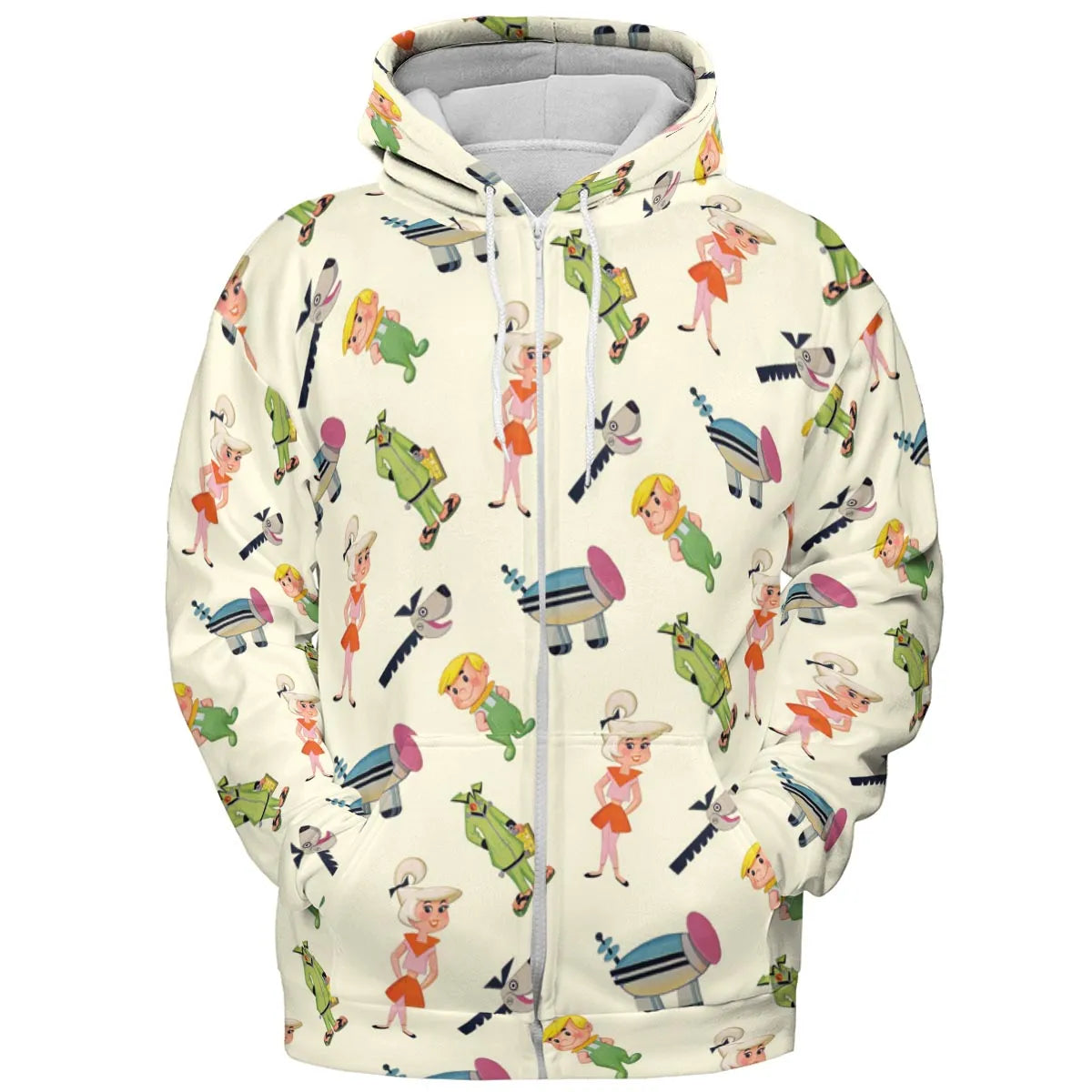 Toon Time The Jetsons All-over Print Hoodie