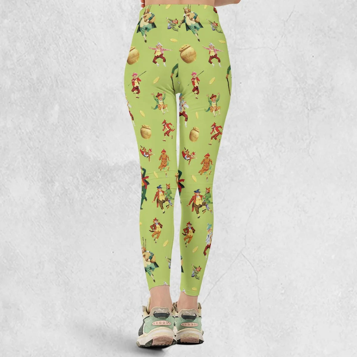 Irish Movie Darby O'Gill Characters Legging