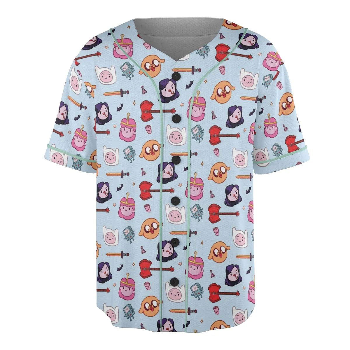 The Gang Adventure Time Unisex Baseball Jersey