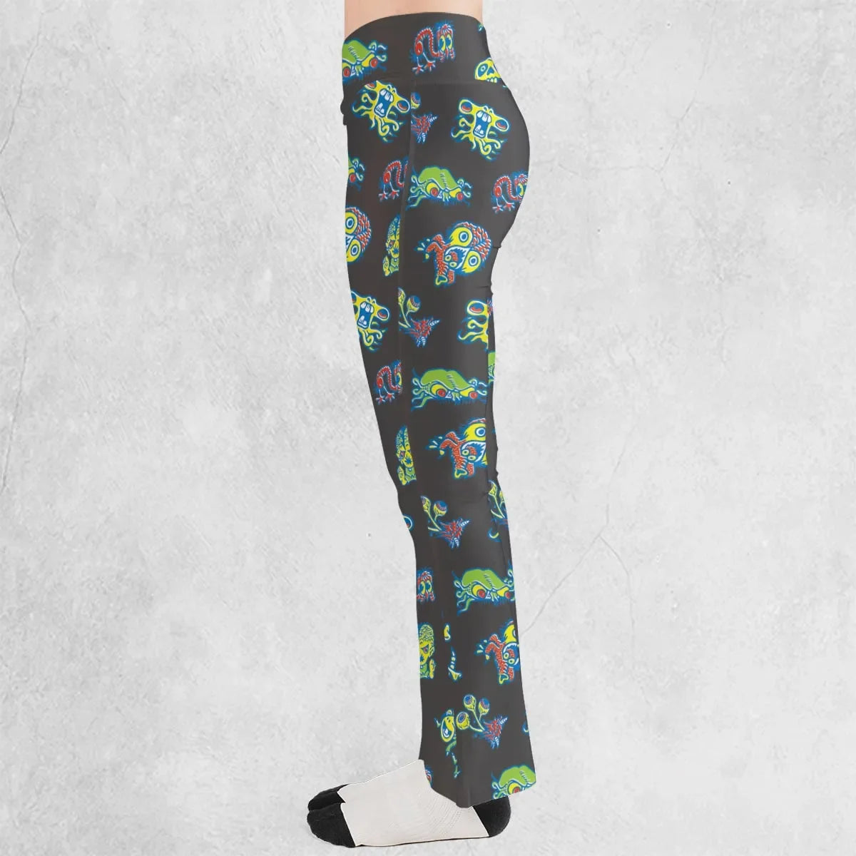 How To Use Monster Tatoos Flare Leggings