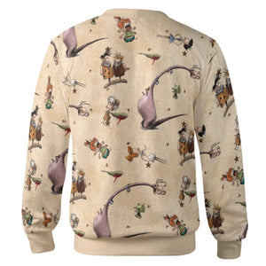 The Flintstones Creepyfied Cardigan