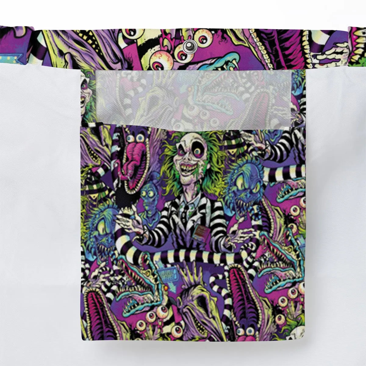 Stay Spooky Beetlejuice Large Tote Bag