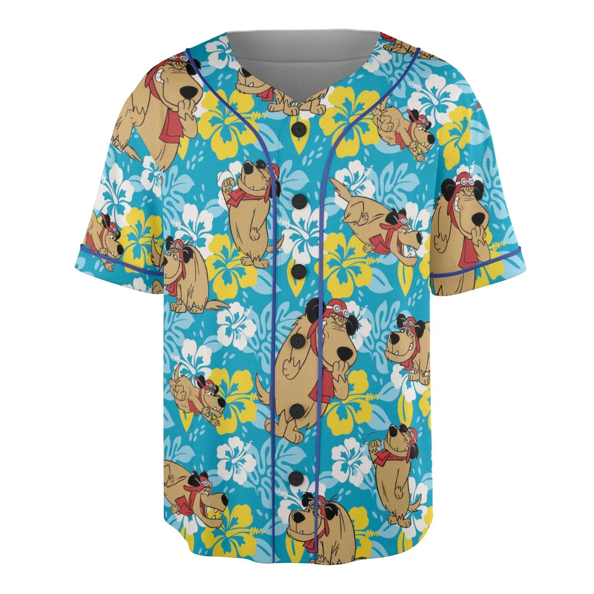 Bad Dog Muttley Wacky Races Unisex Baseball Jersey