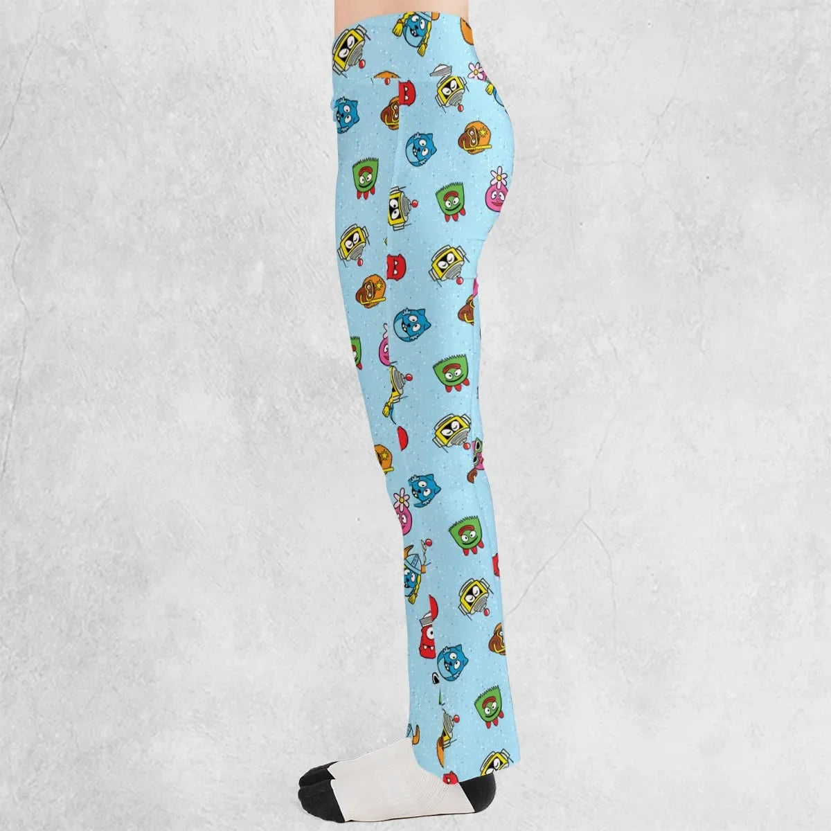 Yo Gabba Gabba Star Wars Mashup Flare Leggings