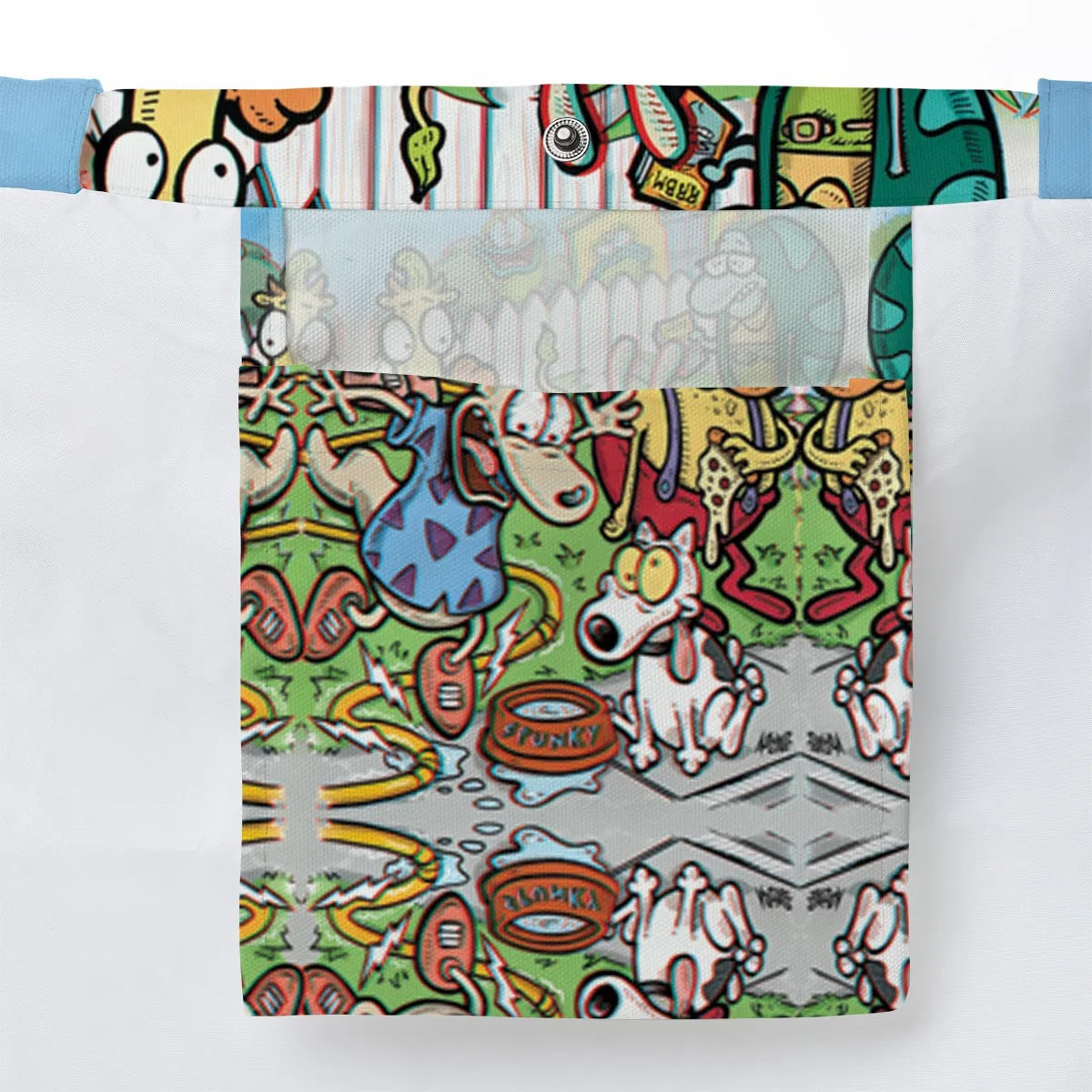 Spunky Style Rocko's Modern Life Large Tote Bag