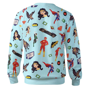 Superhero Style Justice League Cardigan