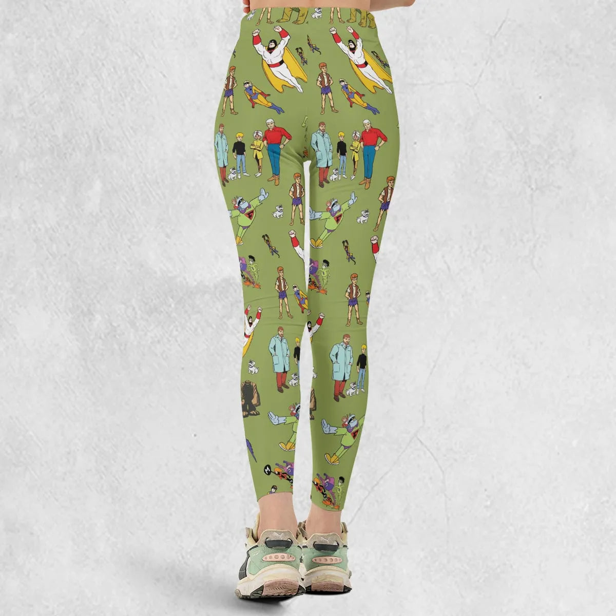 60s Vintage Characters Legging