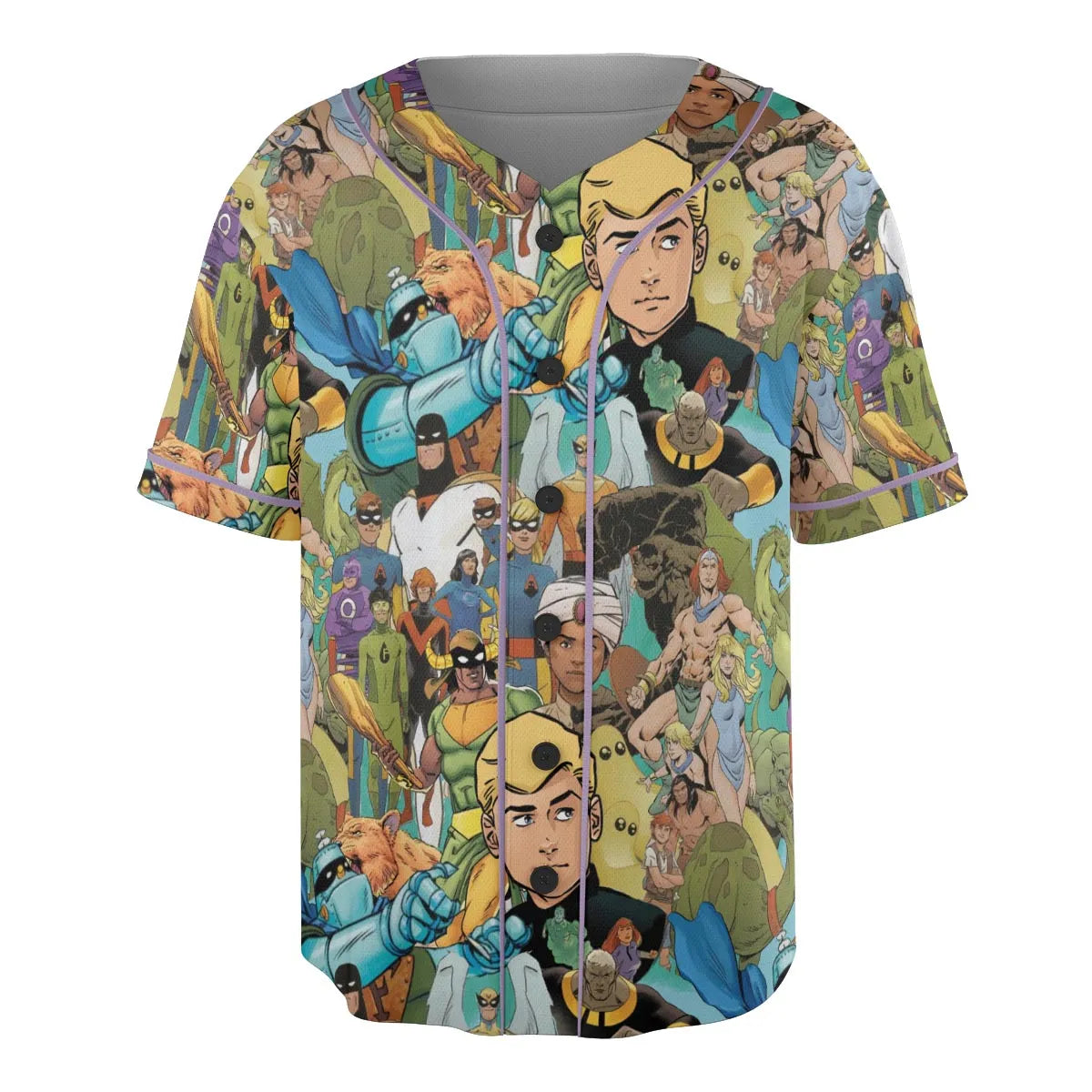Futures Quest Heroes Unisex Baseball Jersey