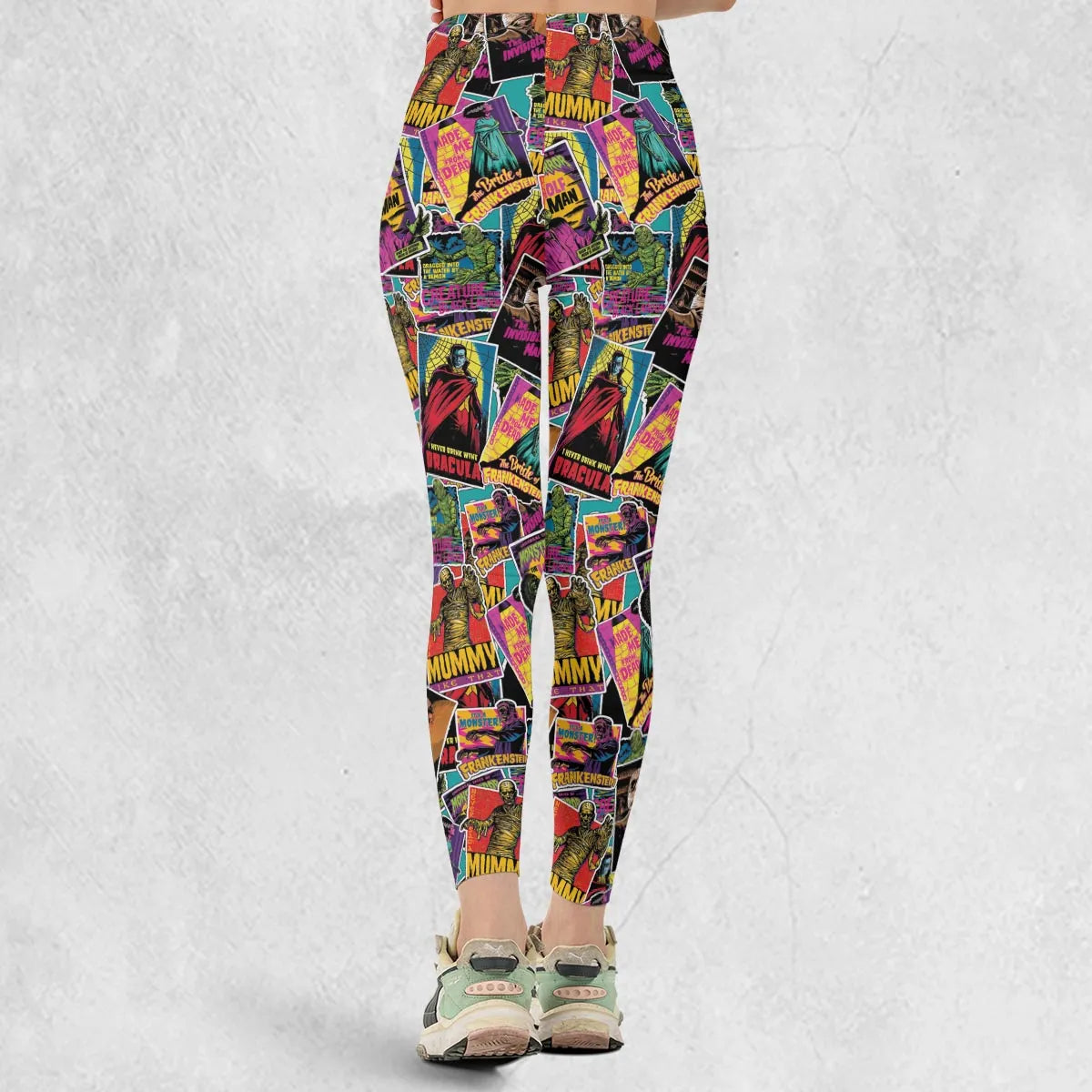 Multi Monster Pop Badges Legging