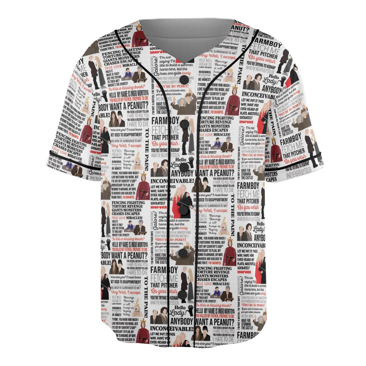Inconceivable Quotes Unisex Baseball Jersey