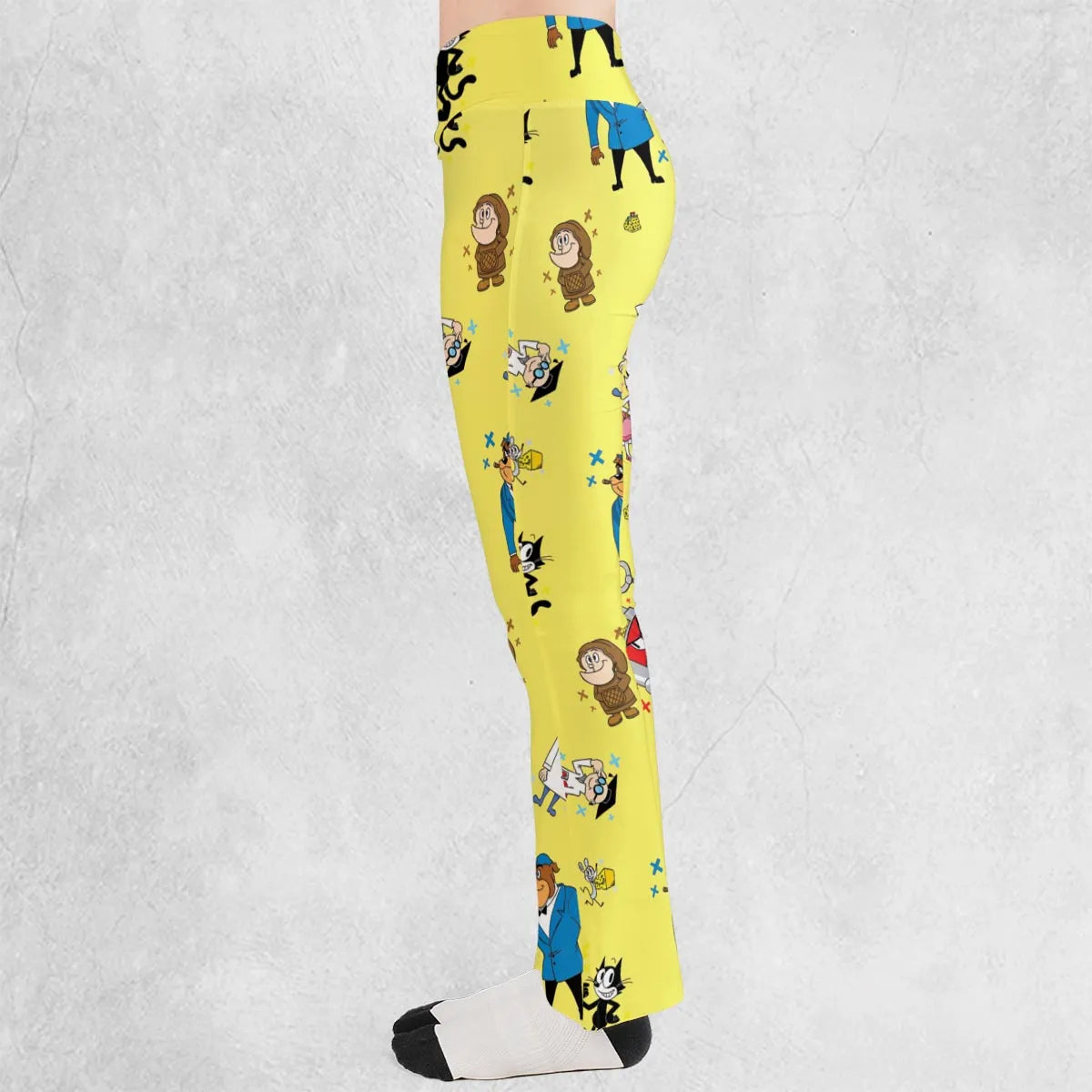 Felix The Cat Characters Flare Leggings