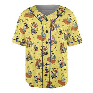 Moose And Squirrel The Adventures of Rocky and Bullwinkle Unisex Baseball Jersey