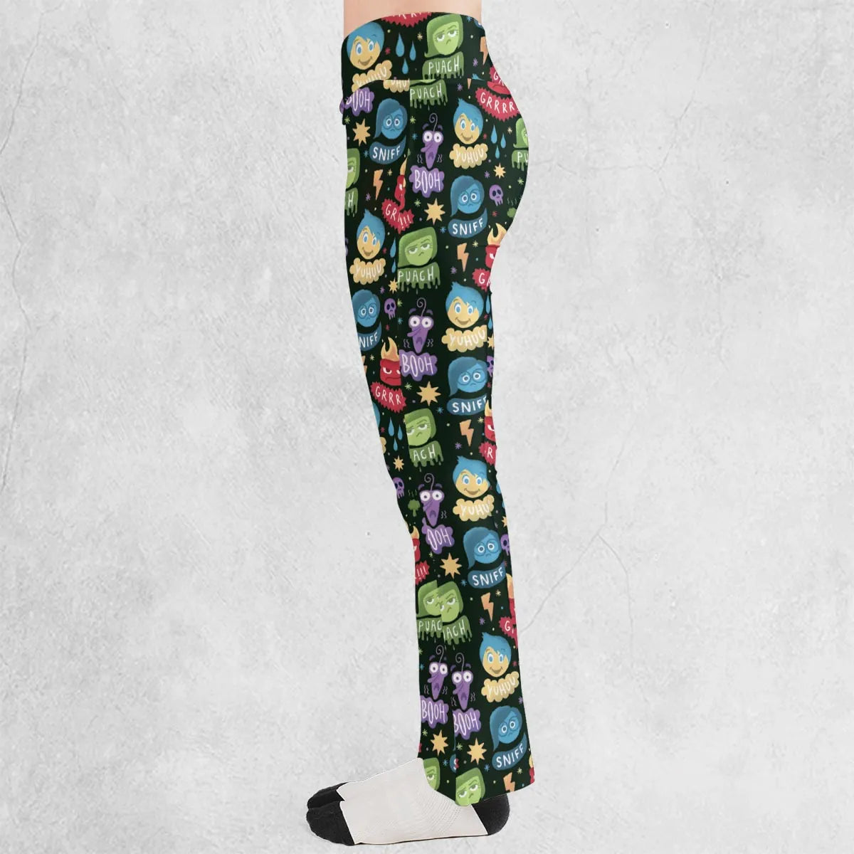 Colourful Mind Inside Out Flare Leggings