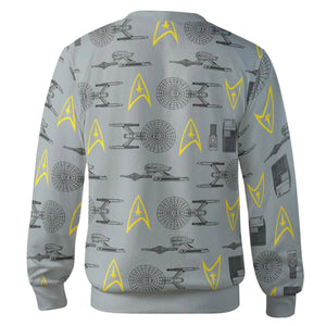 S.T Shipyard Star Trek Cardigan