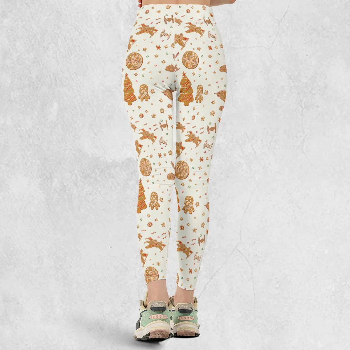 Gingerbread Christmas Star Wars Legging