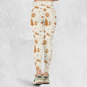 Gingerbread Christmas Star Wars Legging
